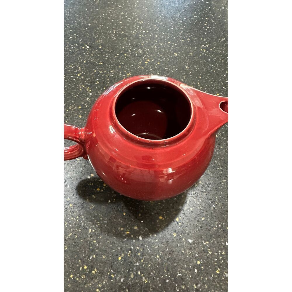 Fiesta Cinnabar Teapot | RARE - Picture 3 of 4